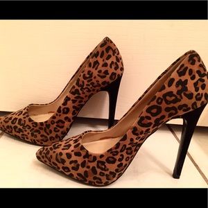 Leopard Heels